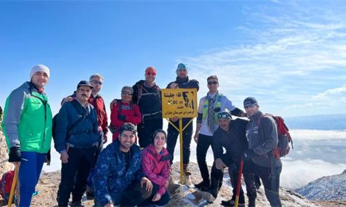 صعود زمستانه قله چلیشاه